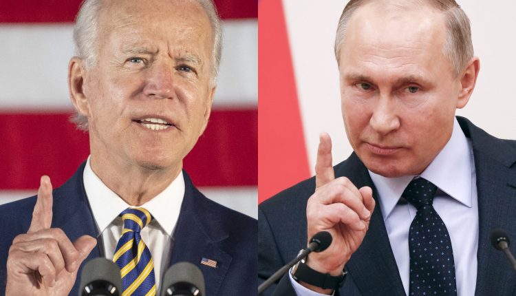 Joe Biden y Vladimir Putin