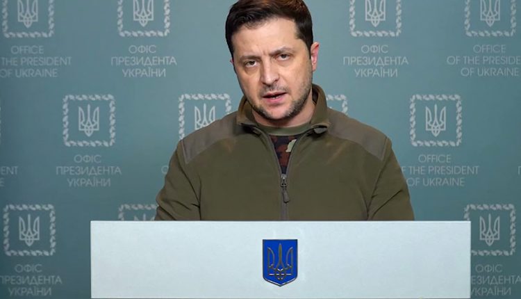 Volodymyr Zelensky, presidente de Ucrania