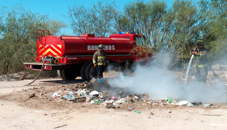 Quema de basura Santa Rita