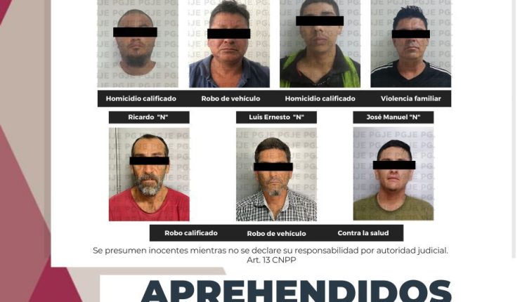 Detenidos en La Paz