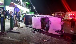 Accidente en La Paz