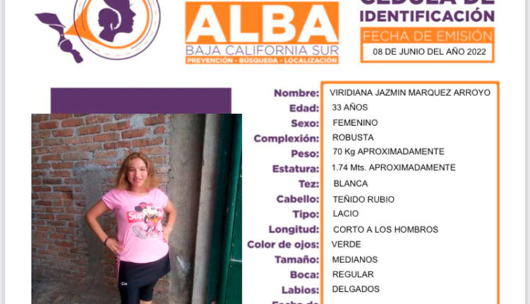 Joven desaparecida en SJC