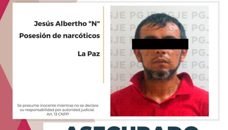 Lo aseguran con droga