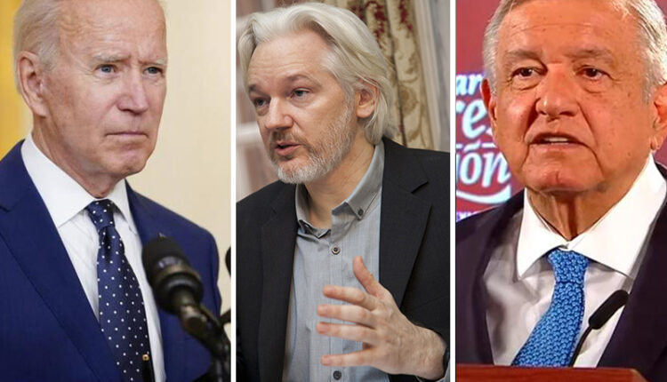 Joe Biden, Julian Assange y AMLO