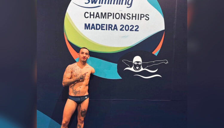 Andre guillen top 3 en natación