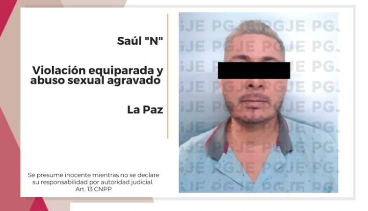 Cae luis por violación