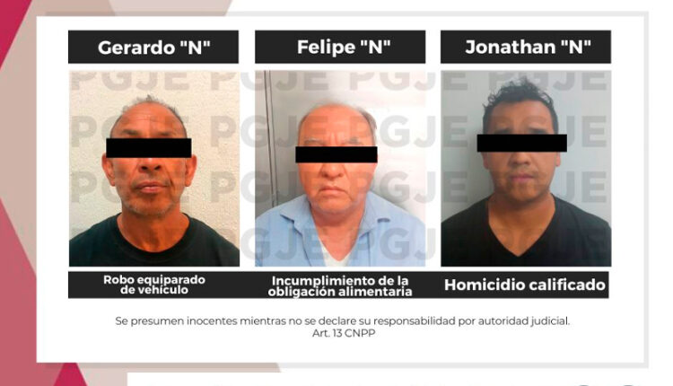 Aprehenden a sujetos