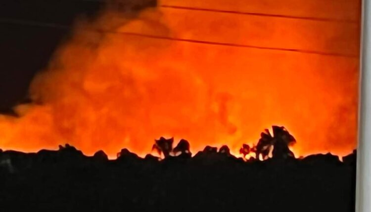 Incendio en Santa Rosa