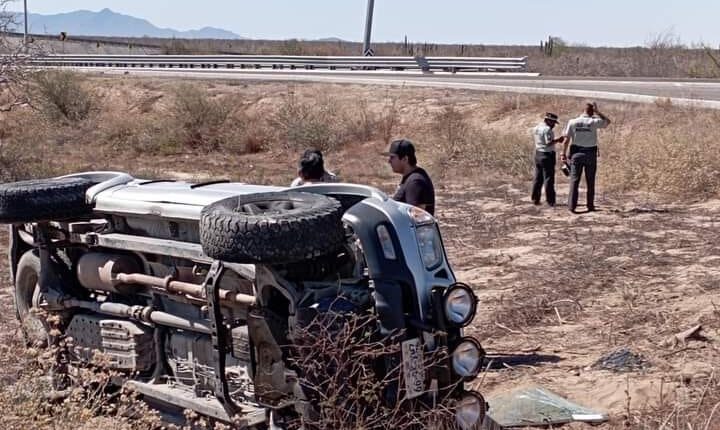 Accidente en la carretera Transpeninsular