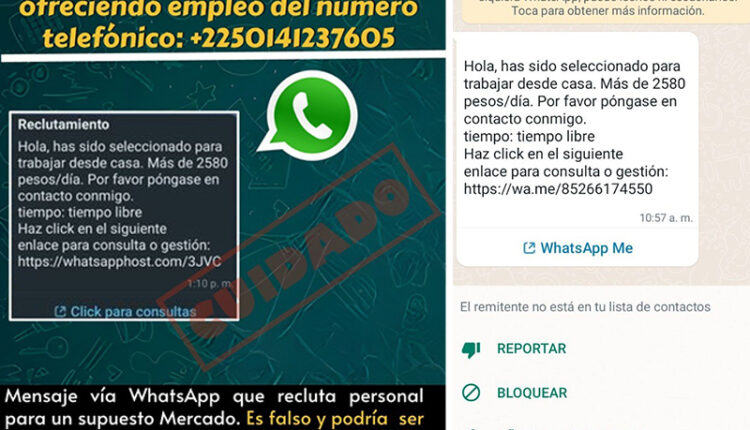 Fraudes por WhatsApp