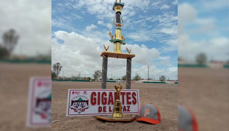 Trofeo del Torneo Estatal de Béisbol U8