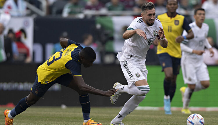 México contra Ecuador