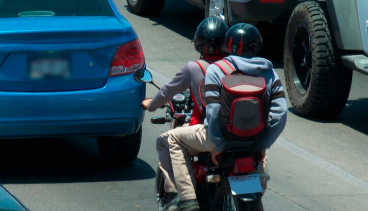 Servicio en moto en la Paz