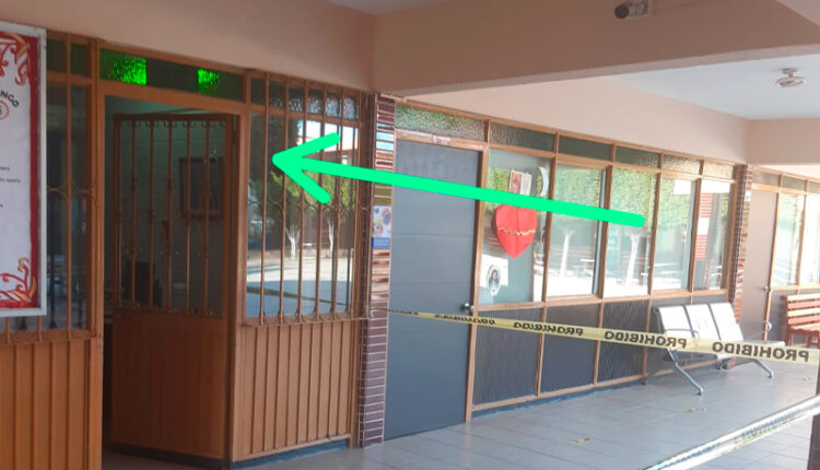 Bala perdida Colegio La Paz