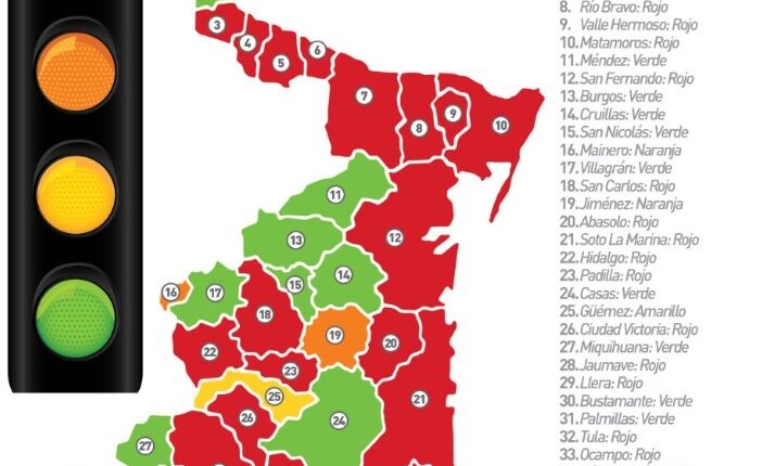 Lista de municipios con más casos