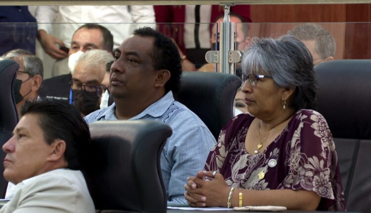 Diputado Juan Pérez Cayetano en el Congreso del Estado de BCS