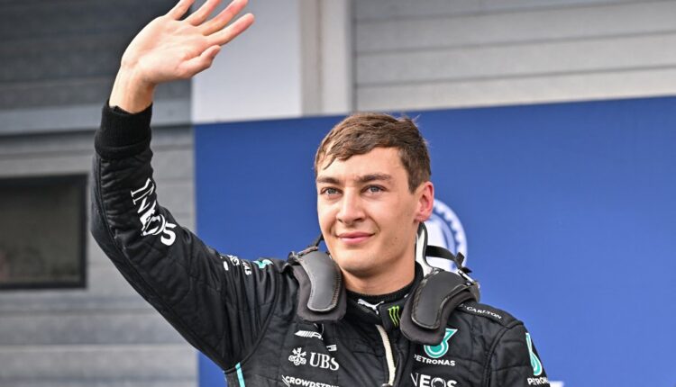 George Russell logró su primera pole position