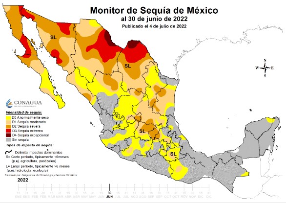 Emiten declaratoria de emergencia por sequía