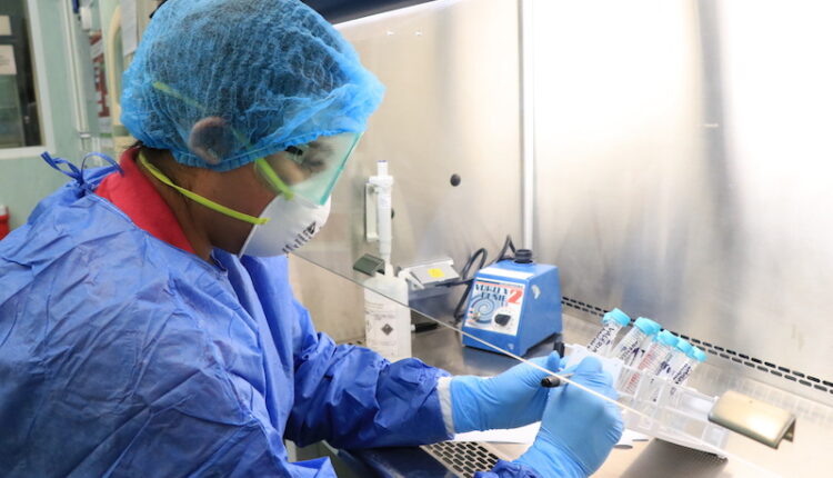 Laboratorio con pruebas