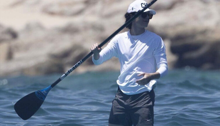 Tom Holland en playas de Los Cabos