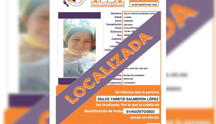 Dulce Yaretzi de 13 años