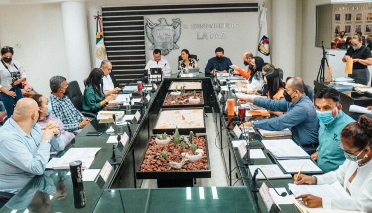Sesión de Cabildo del Ayuntamiento de La Paz