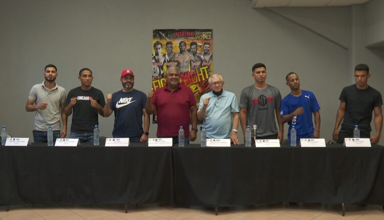 Conferencia de prensa de "Fight Night in La Paz"