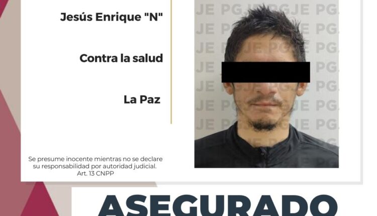 Asegurado por venta de drogas