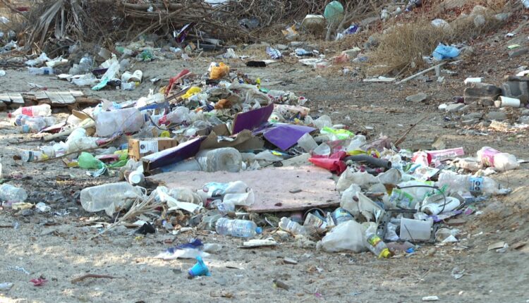 basura arroyo El Calandrio