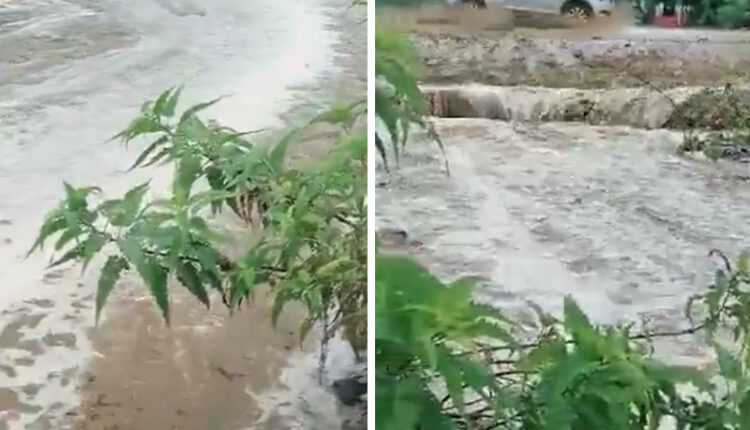 Lluvias en zona norte de Los Cabos