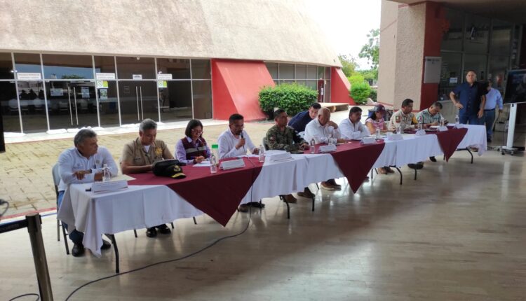 Sesión del Comité Estatal de Protección Civil de Baja California Sur