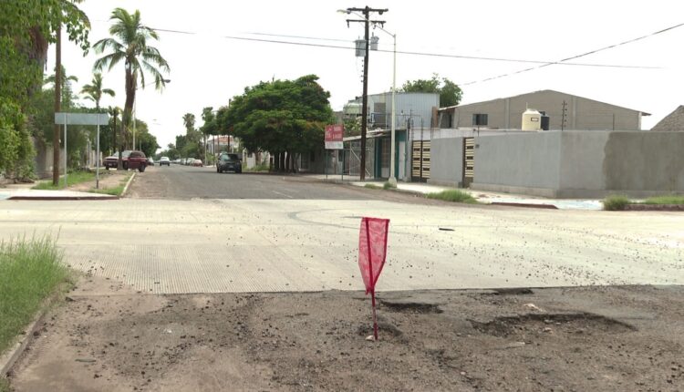 ‘Boquetes’ en calle Altamirano