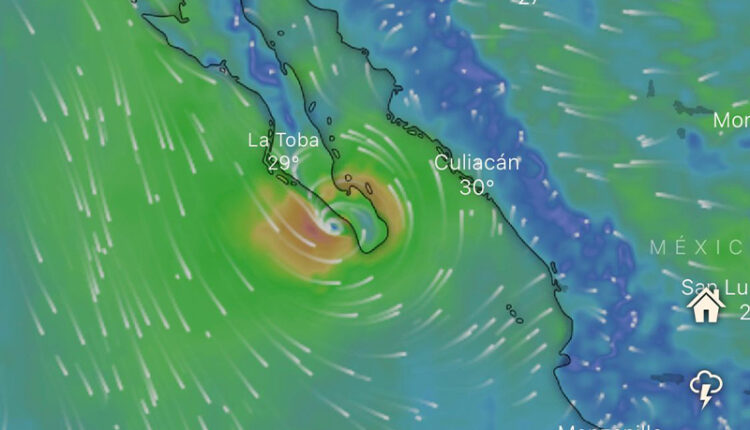 Trayectoria de la tormenta tropical Lester para BCS