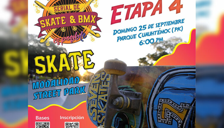 Etapa 4 de skate en La Paz