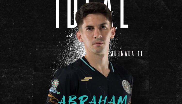 Abraham Navarro en el 11 ideal de la jornada 11 del Apertura 2022