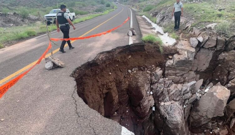 Afectaciones viales de Baja California Sur