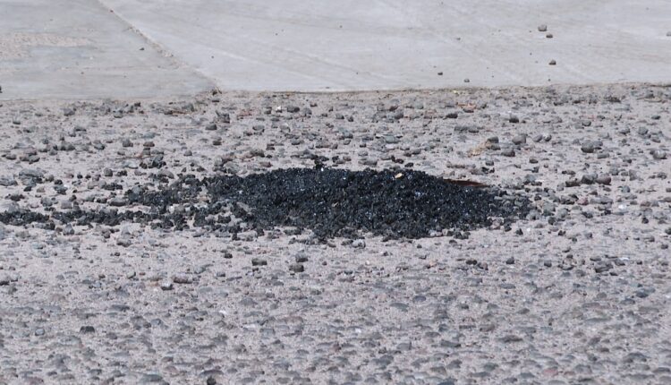 Programa de bacheo en La Paz