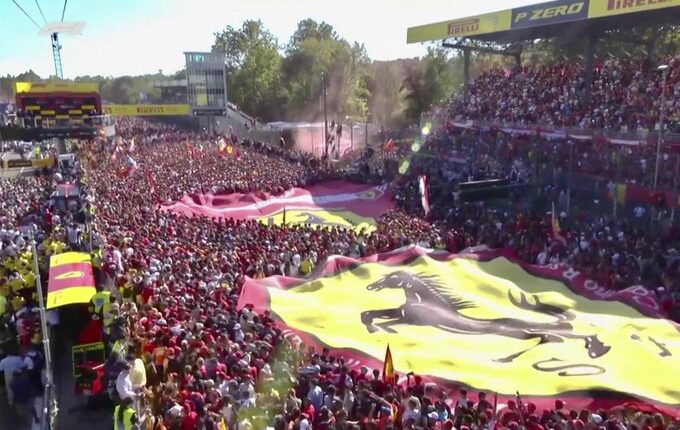 celebración gp italia