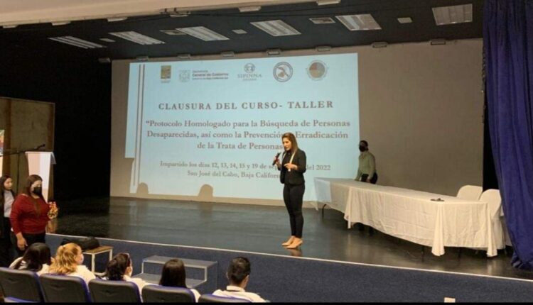 Capacitación sobre búsqueda y trata de personas.