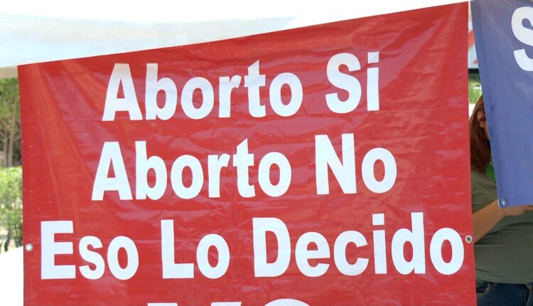 Manifestación por el aborto legal, seguro y gratuito