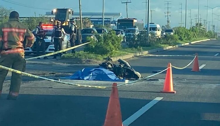 muerte motociclista