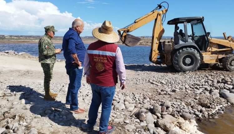 El gobernador de Baja California Sur supervisó los trabajos de recuperación en Mulegé