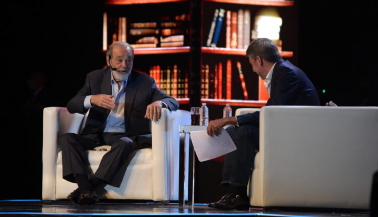 slim ante 10 mil jovenes telmex msxxi