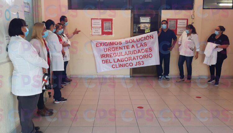 Manifestación trabajadores salud la paz