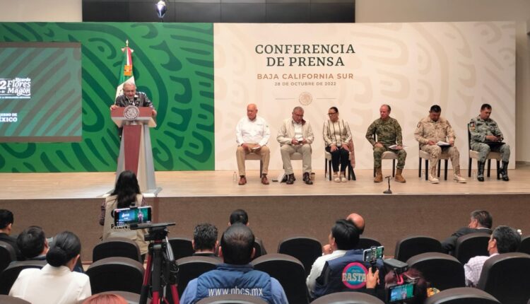 mañanera AMLO en la paz