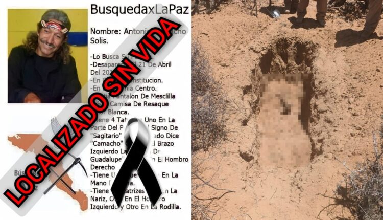 Dentro de las osamentas humanas localizadas se identificaron los restos de Antonio Camacho Solís, quien desapareció hace más de 3 años