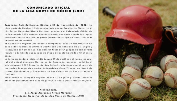 Comunicado de la Liga Norte de México
