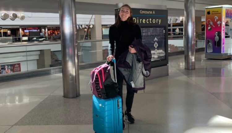 Glenda Inzunza, atleta de natación artística oriunda de Baja California Sur