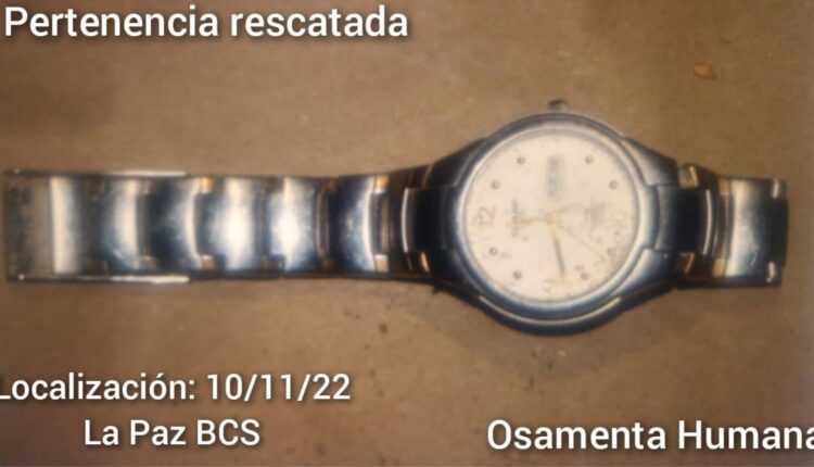 Reloj de plata encontrado en El Centenario