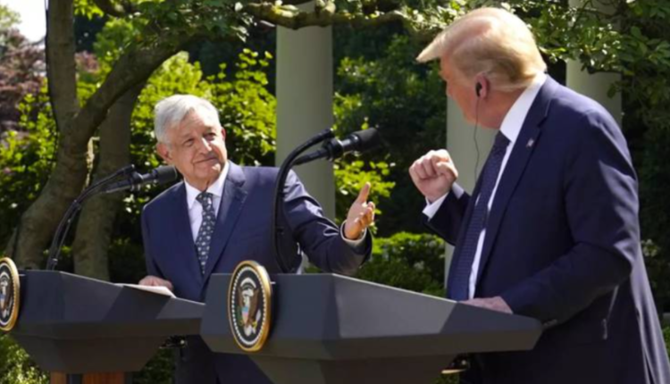El presidente de México respondió a Trump, quien lo mencionó en su discurso del martes por la noche